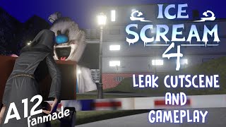 ICE SCREAM 8 LEAKED CUTSCENE AND GAMEPLAY  FANMADE [upl. by Mccallion]