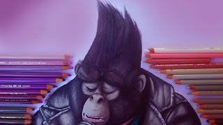 Sing quotGorilla Johnnyquot Speed Drawing [upl. by Nyliram65]