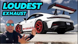 Best Sounding Exhaust For The New Porsche GT3 RS [upl. by Narud282]