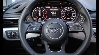 Audi A4 B9 20 TDI 150 PS 0100 kmh acceleration [upl. by Africa]