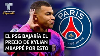 El PSG bajaría el precio de Kylian Mbappé por esto  Telemundo Deportes [upl. by Feinstein]