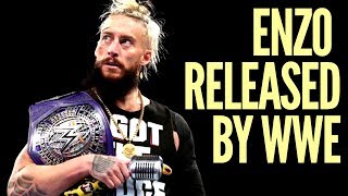 WWE RELEASES ENZO AMORE Going in Raw Pro Wrestling Breaking News [upl. by Crispen997]