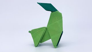 Origami Chicorita  Easy Origami Pokemon [upl. by Benia180]