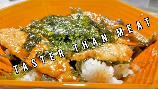 TASTER THAN MEAT Fish steak inspired by SAMURAI SAUCE cookingvideo cookingchannel cookingvlog [upl. by Misab627]