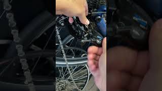 Rear derailleur wont shift to smallest cog part 5 [upl. by Ahsiam]