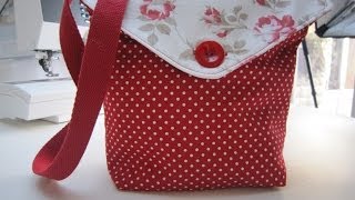 Reversible messenger bag tutorial by Debbie Shore [upl. by Thaddus]