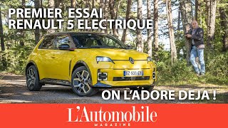 Essai de la nouvelle Renault 5 électrique  enfin le verdict sur la route [upl. by Elitnahc]