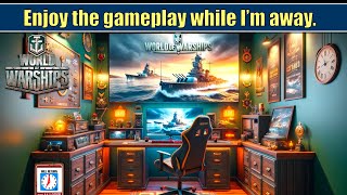 Smaland  Im away on holiday enjoy the gameplay worldofwarships småland [upl. by Neelear]