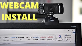 How to connect and install webcam in laptop [upl. by Byrom]