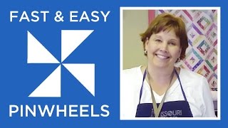 Learn to Make Fast and Easy Pinwheels with Jenny Doan of Missouri Star Instructional Video [upl. by Lichter398]