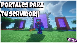 ✅​PLUGINS para tu SERVIDOR  PORTALES Java y Bedrock minecraft minecraftplugins ✅​ [upl. by Iggam]