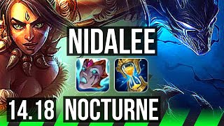 NIDALEE vs NOCTURNE JGL  82 winrate 10312  EUW Master  1418 [upl. by Hsinam]