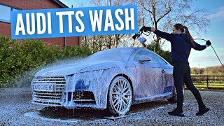 Dirty Audi TTS Wash  Exterior Clean and Interior Detail [upl. by Maddocks]