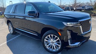 2022 Cadillac Escalade ESV Premium Luxury POV Test Drive amp Review SUPERCRUISE DEMO [upl. by Ranzini17]