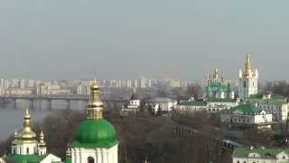 Welcome to UKRAINE Cathedrals of Kiev Pechersk Lavra Monastery in Kyiv [upl. by Matland]