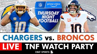 Thursday Night Football LIVE Stream Chargers vs Broncos NFL Week 16 Amazon Prime Free Watch Party [upl. by Norat]