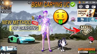 CARDING BGMI UC  HOW TO PURCHASE CARDING UC IN BGMI  PUBG MOBILE CARDING UC [upl. by Hsotnas]