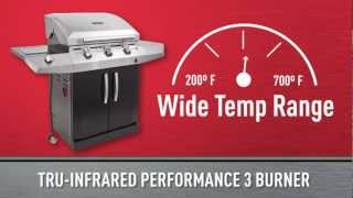 CharBroil TRUInfrared Performance 3 Burner Gas Grill [upl. by Callie]