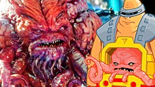 Krang Origins  A Gelatinous Tentacled Brain Supervillain Who Use Android Body To Achieve Mobility [upl. by Wolfgang]