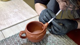 Luxury Teapot Making Process Korean Pottery Master Craftsman [upl. by Ozzy212]