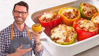 Easy Stuffed Peppers Recipe [upl. by Wolff396]