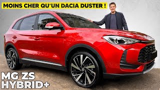 Essai MG ZS Hybrid – MOINS CHER qu’un Dacia Duster [upl. by Johansen]