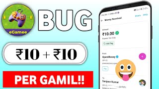 10₹ BUG LOOT 🤑 Earning app today  paytm earning app 2024 today  Best upi earning app 2024 loot [upl. by Sinnaiy]