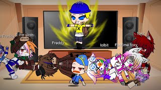 Gacha club fnaf react to SML Movie Five Nights At Freddy’s 2 [upl. by Daphne]