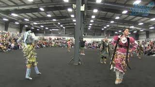 Jr Womens Jingle  2023 Manito Ahbee Pow Wow  Powwowscom [upl. by Altman]