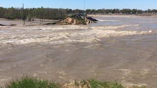 Flooding Wixom Lake waters at Edenville Dam [upl. by Demah112]