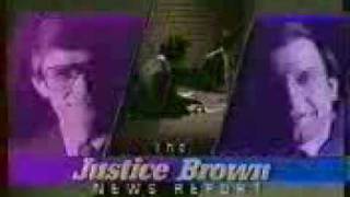 KIRO  Justice Brown News Report  Opening 1980s [upl. by Anekam]