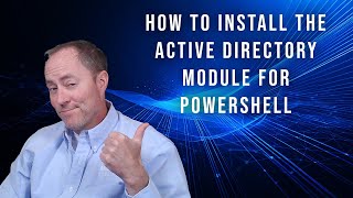 How to install the Active Directory Module for PowerShell on Windows 11 [upl. by Laicram988]