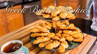 Greek Butter Cookies Koulourakia [upl. by Adolfo]