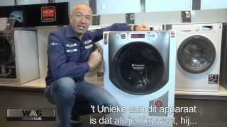 Hotpoint AQD1170D 69 EUA wasdroogcombinatie Wasdroogcombinatie A en 1600 toeren van Hotpoint [upl. by Ovid]