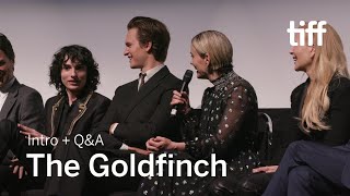 THE GOLDFINCH Cast and Crew QampA  TIFF 2019 [upl. by Idna684]