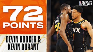 Devin Booker 36 PTS amp Kevin Durant 36 PTS Lead Suns To Game 4 W  May 7 2023 [upl. by Atillertse]