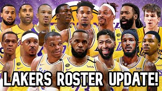 Los Angeles Lakers COMPLETE Roster Breakdown After Signing Avery Bradley and Jay Huff  FINALIZED [upl. by Eded]