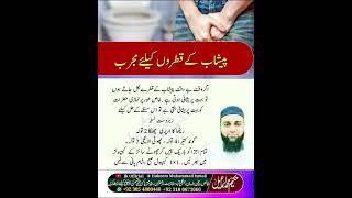 پیشاب کے قطروں کے مجرب و لاجواب نسخہ hakeemismail foryou urduquotes monitezation vairalvideo [upl. by Aryt462]