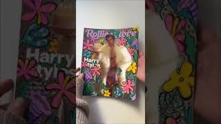 POV My Rolling Stones Cover of Harry Styles goes from digital to print [upl. by Nwahsit]