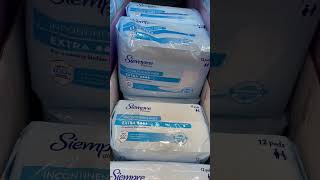 Siempre Incontinence Pads in Lidl [upl. by Lindley]