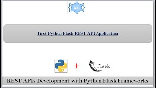 First Python Flask REST API  RESTful APIs Development with Python Flask Frameworks [upl. by Cohdwell262]