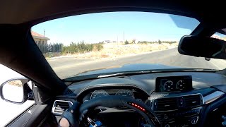 BMW M4 F82 STREET DRIFT POV HD [upl. by Anesusa280]