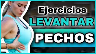 EJERCICIOS PARA LEVANTAR LOS PECHOS  Levantar y Tonificar Busto  NatyGlossGym [upl. by Longawa]