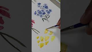 Easy watercolour painting for beginner artists [upl. by Raff]