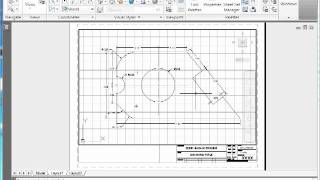 AutoCAD 2011  16 Plotting 06 Viewport Eklemek [upl. by Brenk]