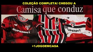 CHEGOU A CAMISA QUE CONDUZ A CAMISA EM HOMENAGEM A TORCIDA DO SÃO PAULO [upl. by Aniras]