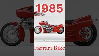 Evaluation of farrari Bike old model to new model 19402024 trending farrari bike viralshort [upl. by Lodhia]