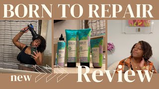 How To Repair Damaged Hair W Carols Daughter Born to Repair [upl. by Yhtorod]