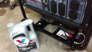 Harbor freight Predator 8750 Generator Review and demonstration [upl. by Ellehsyt711]