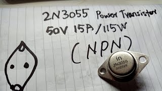 2N3055 NPN transistor [upl. by Bee]